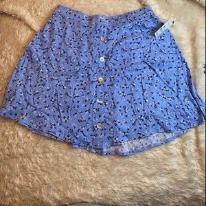 Brand new floral print skirt